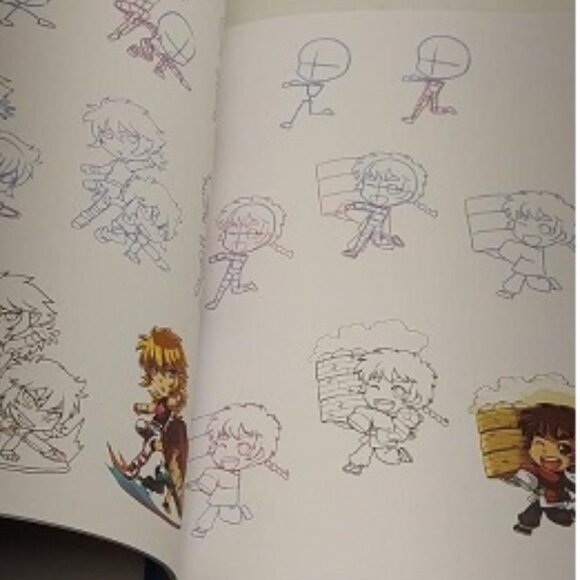 2 Books - How to Draw Manga "Chibis & Boys" In Simple Steps Books - Picture 4 of 13